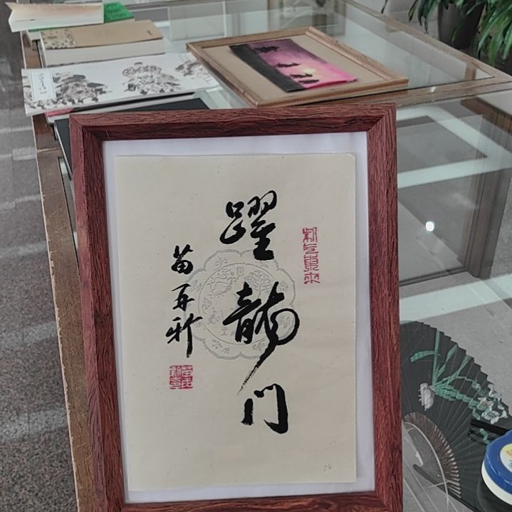 书法苗再新 跃龙门 26×18