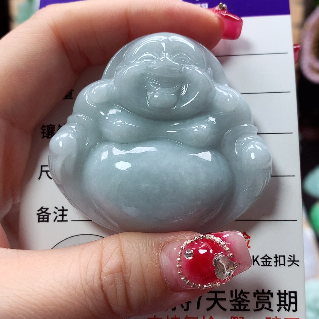 翡翠颈饰未镶嵌一**李佛公