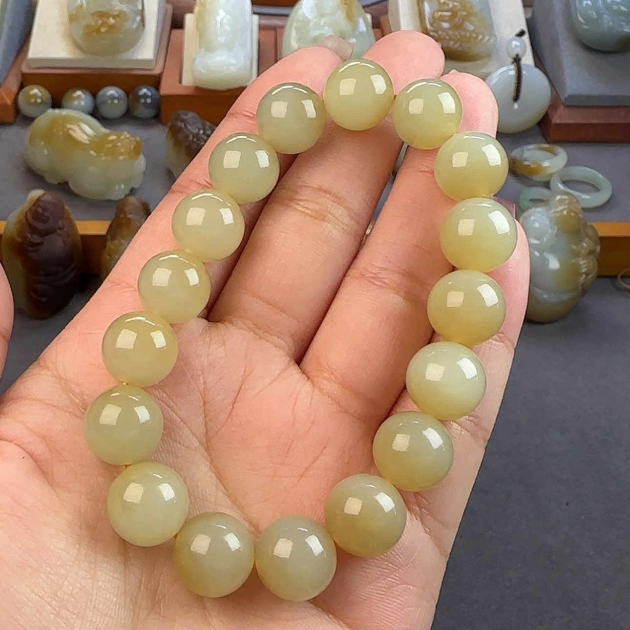 【闪购商品】和田玉手串未镶嵌