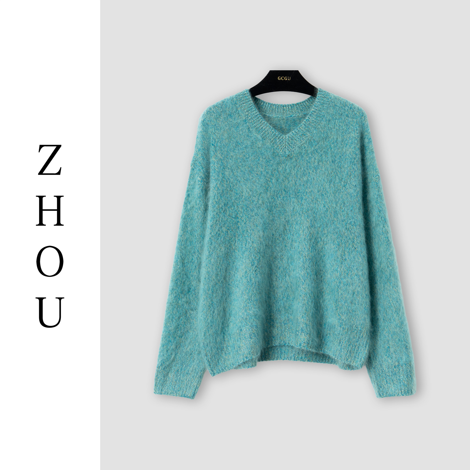 （周哥甄选）蓝色上衣-32146