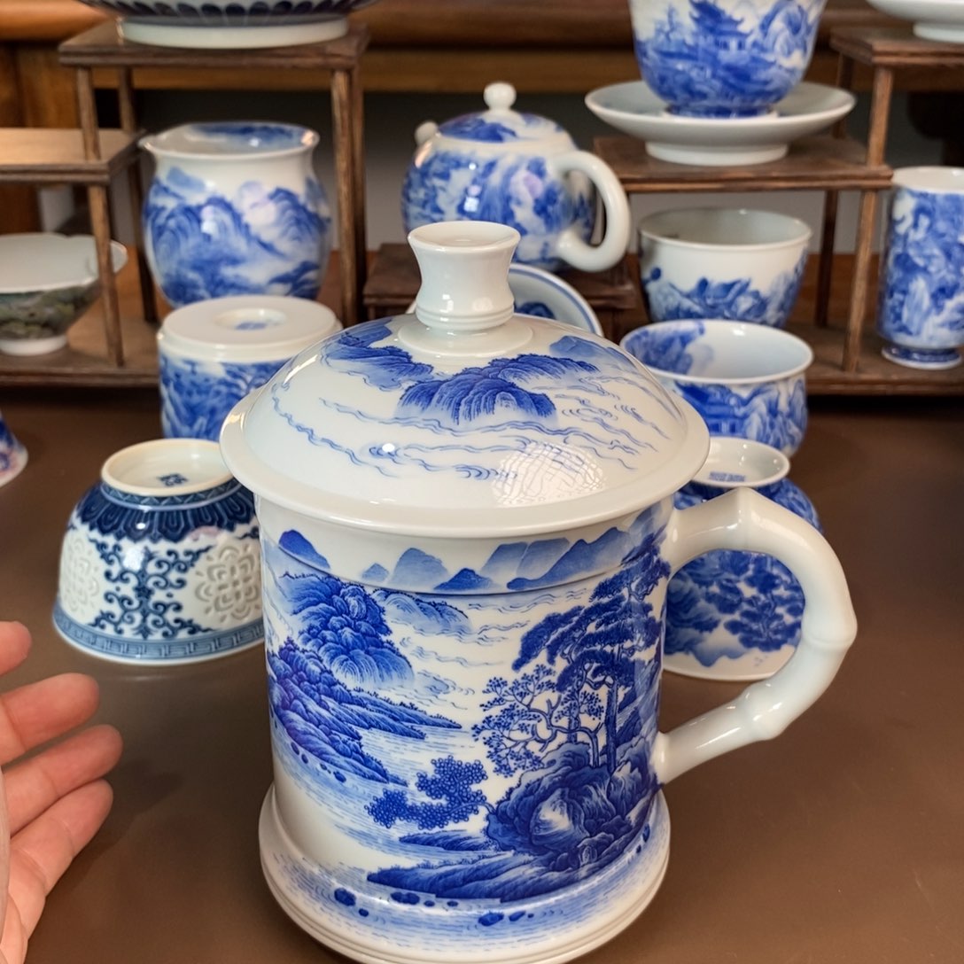 景德镇陶瓷手工手绘