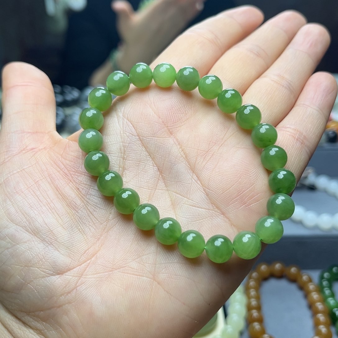 和田玉手链未镶嵌