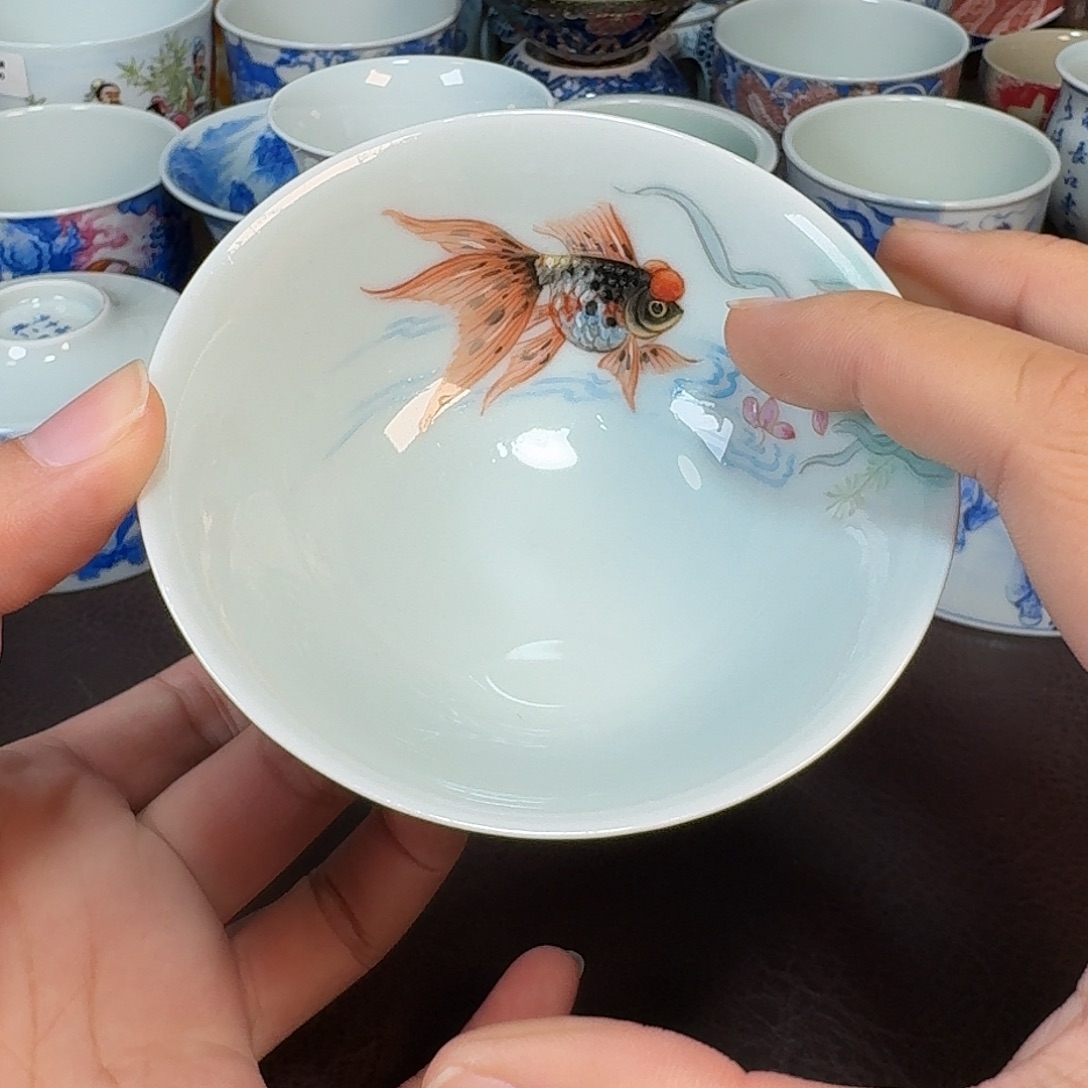 天***师现代景德镇陶瓷杯