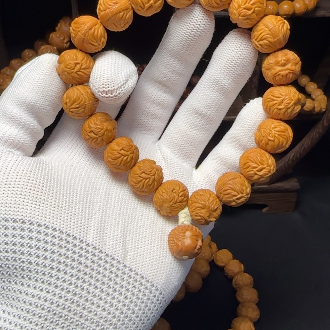 @****猴头核桃吊坠猴头15