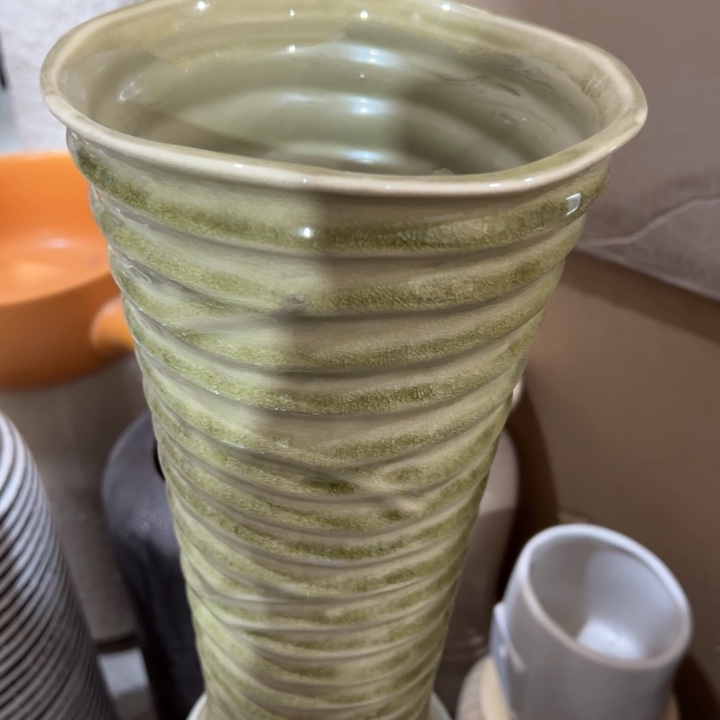 陶瓷花瓶摆件外贸出口微瑕捡漏