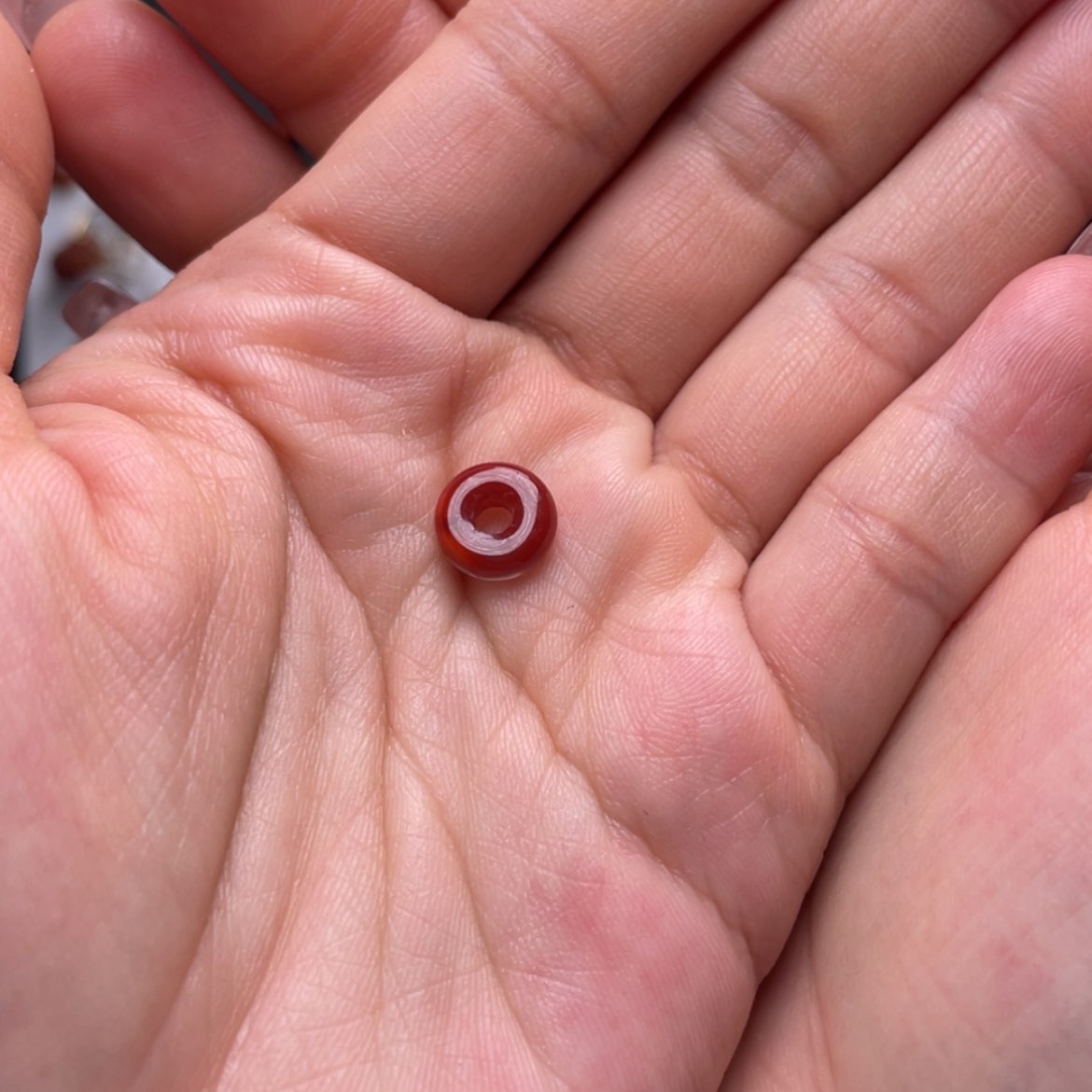 【闪购商品】南红玛瑙9➕面包圈未镶嵌干*面