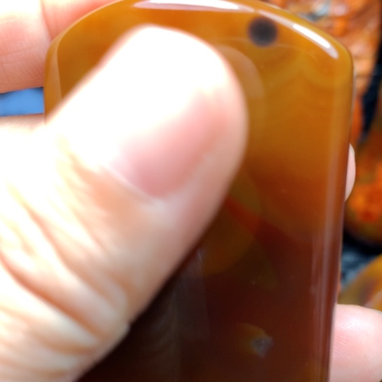 啊***对玛瑙/玉髓未镶嵌颈饰