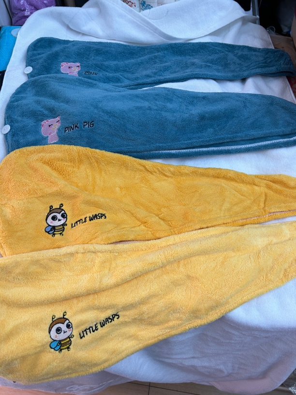 干发帽4条，吸水柔软
