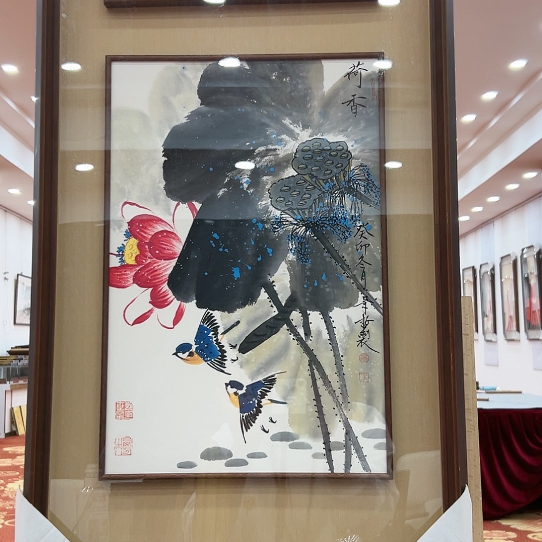 国画崔景哲展览原作