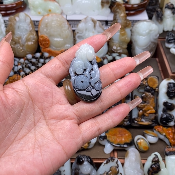 和田玉未镶嵌颈饰杨****店