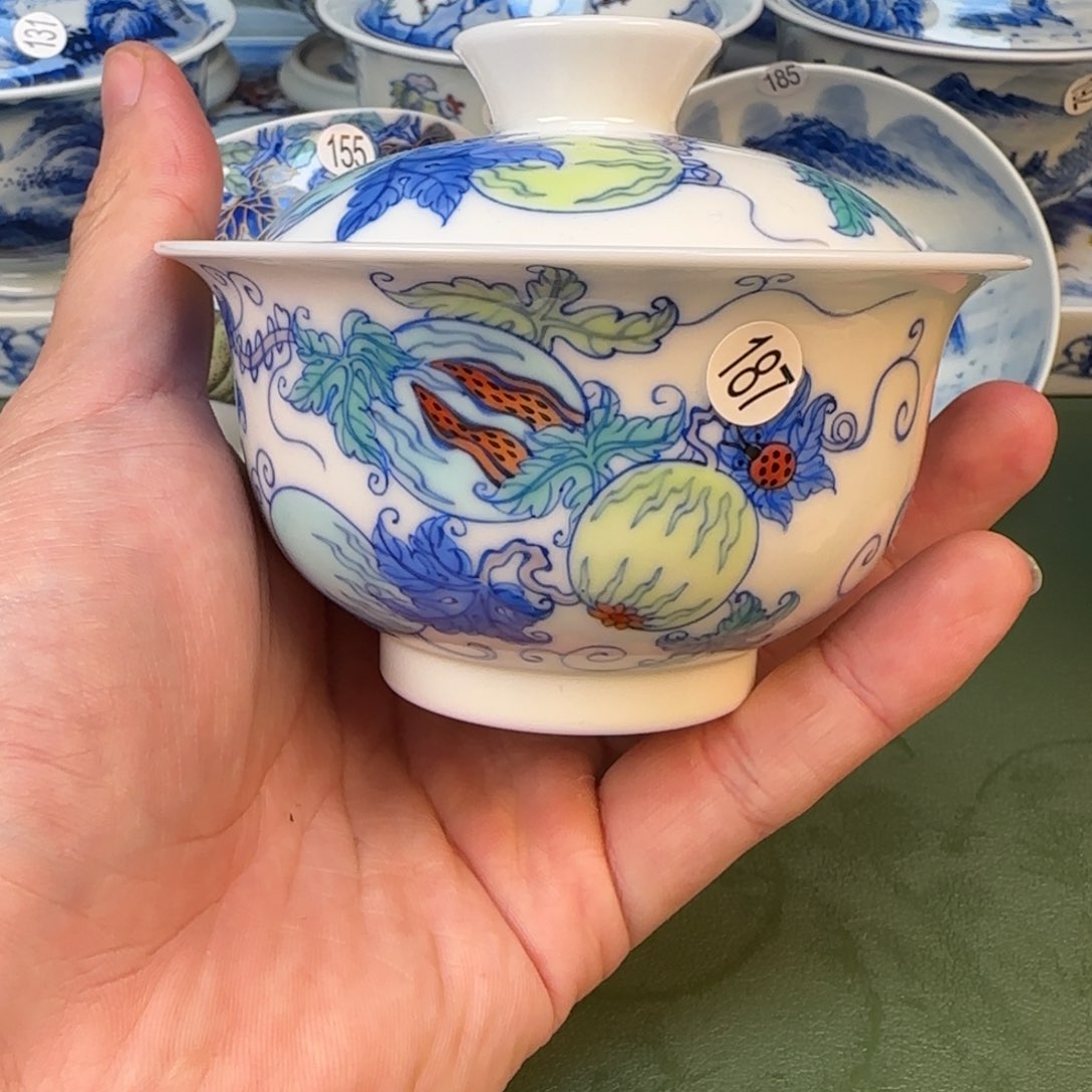 彦祖纯手工手绘茶具187