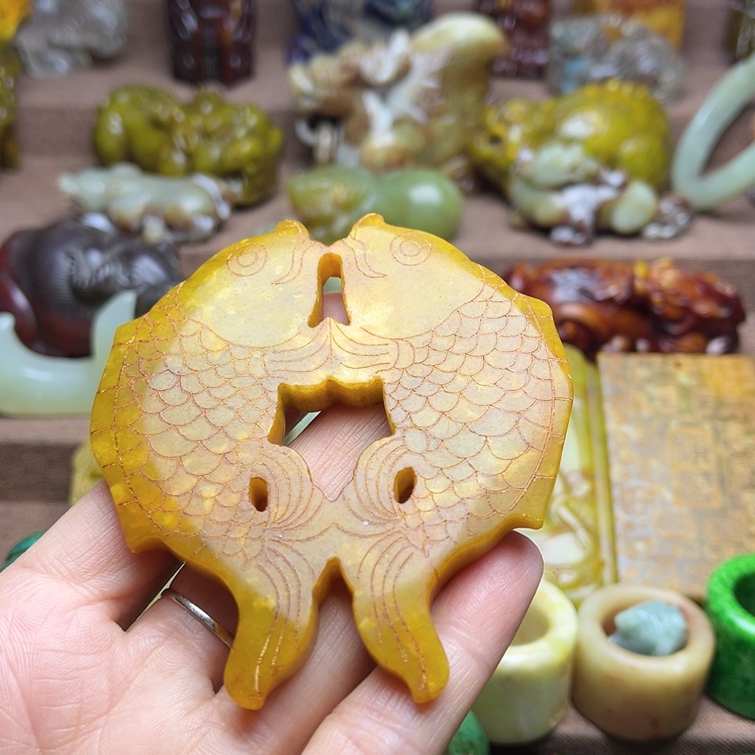 白玉菩提吊坠128。。