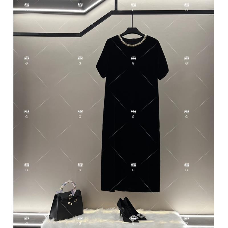 【WW】夏季新款复古时尚百搭无袖连衣裙 H-1239