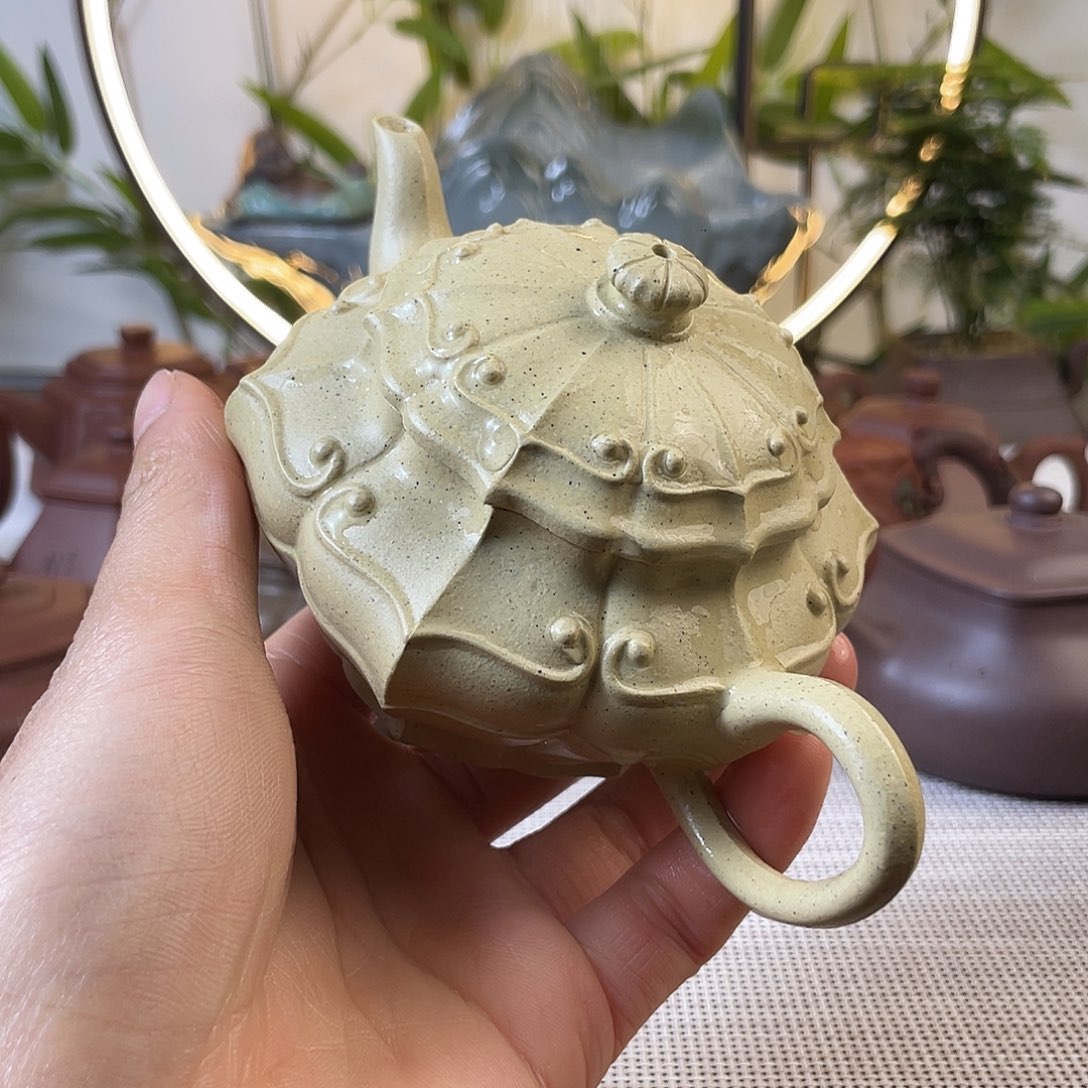 黄***人紫砂茶壶特价秒杀价160cc