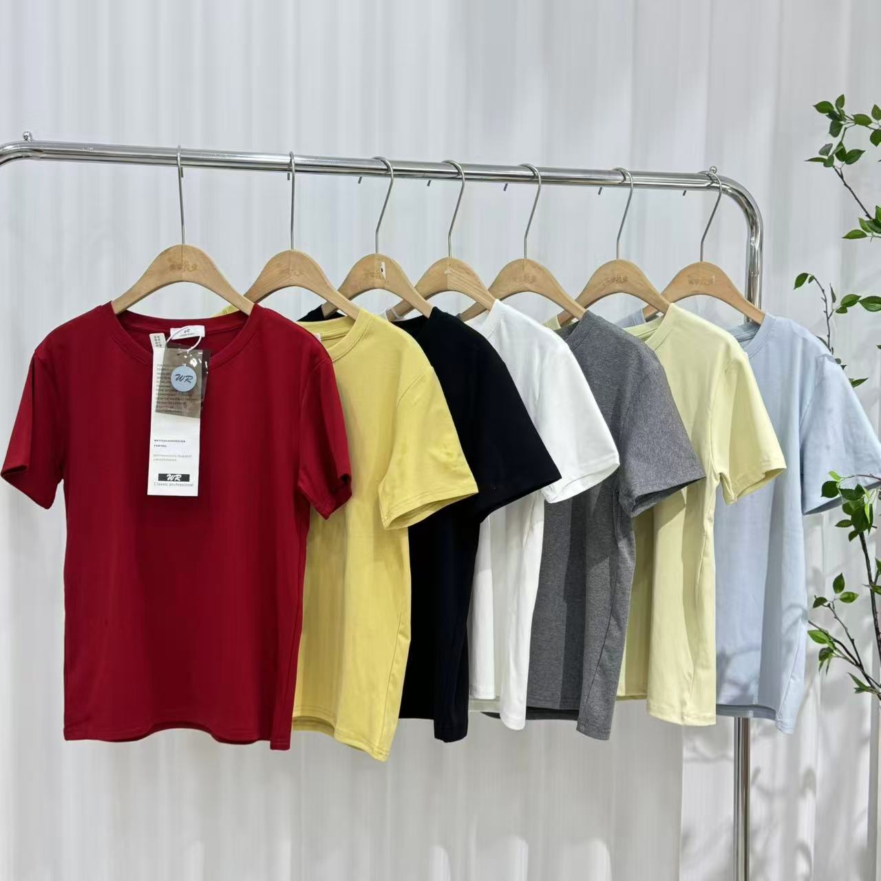 【宝贝家】062弹力棉背后刺绣字母WR