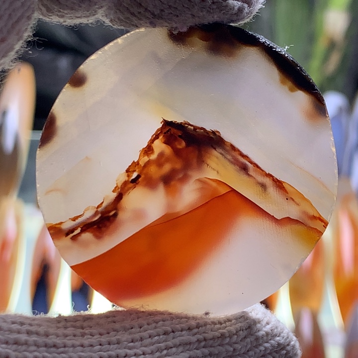 未镶嵌玛瑙/玉髓珠宝半成品167