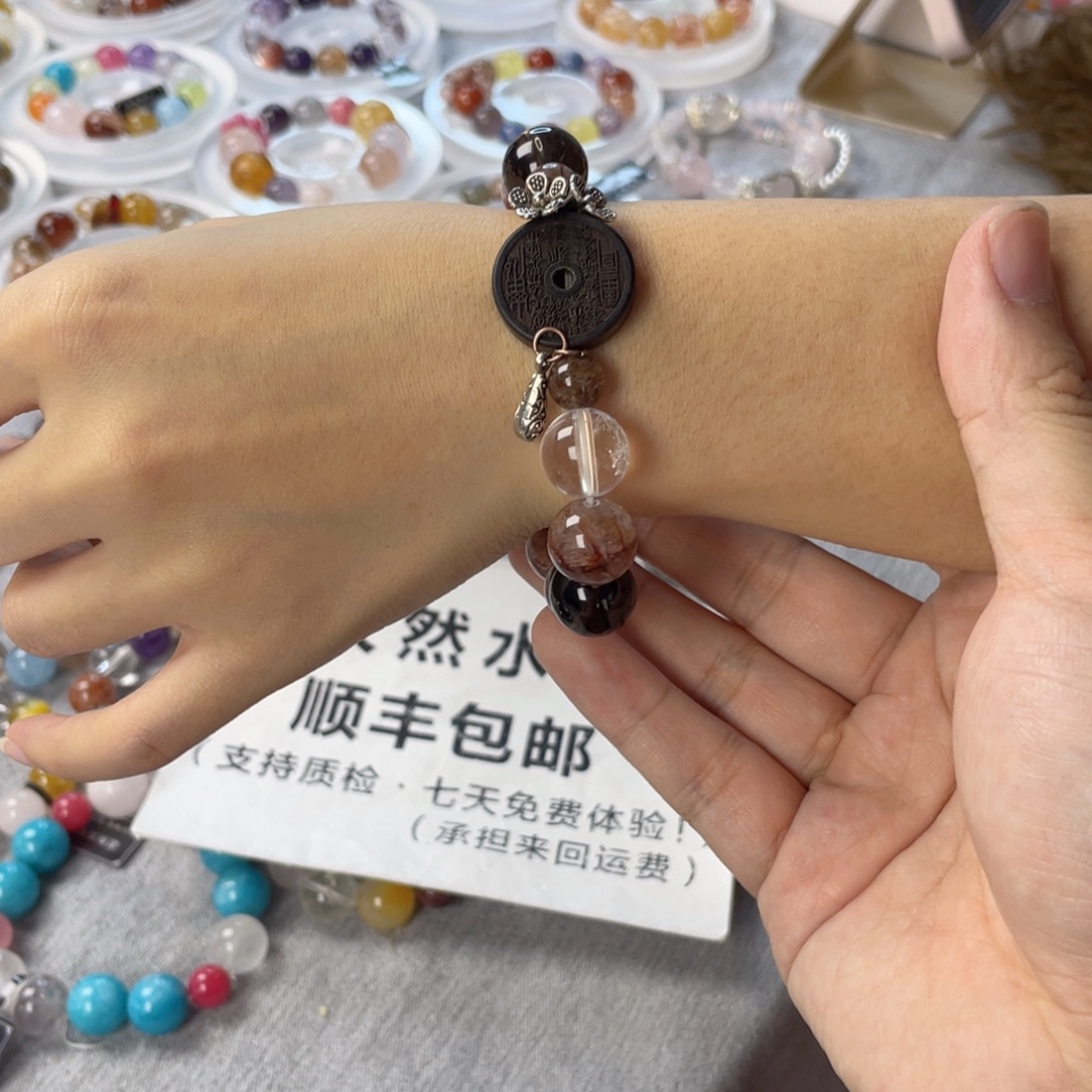 手链水晶银S925镶嵌