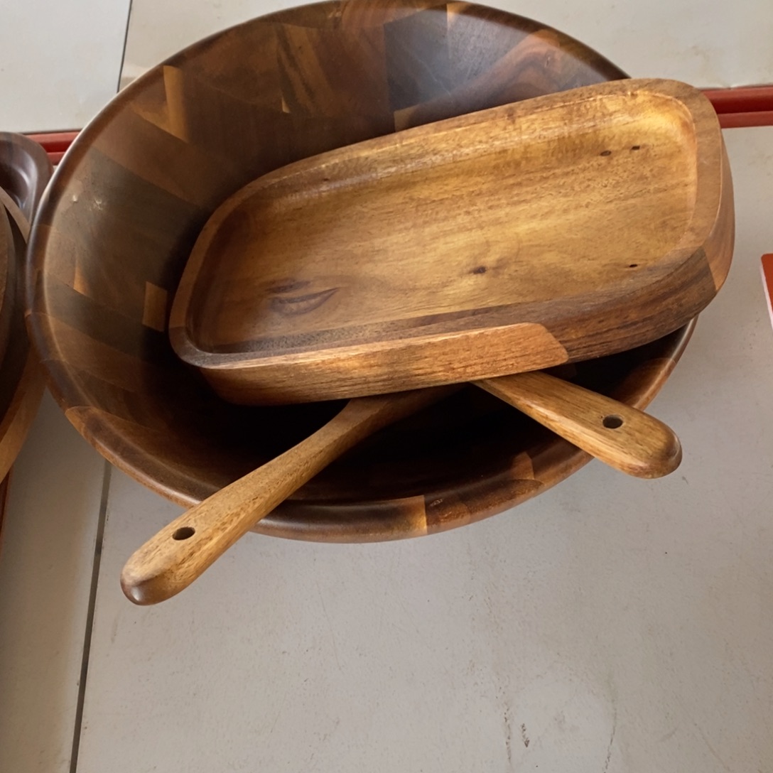 曼*相思木盘4件套