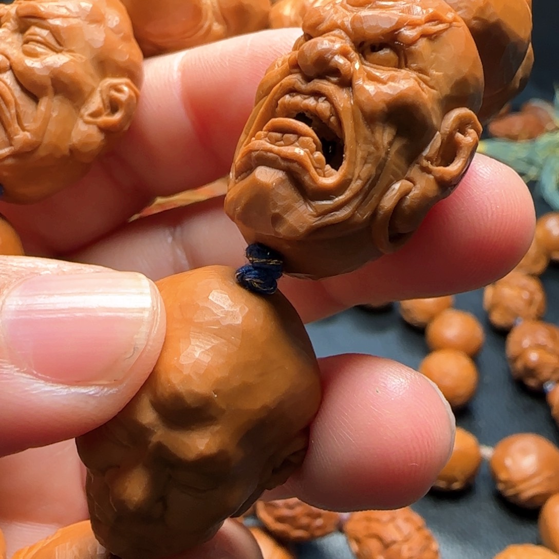 上***z橄榄核手串/手链九尊者