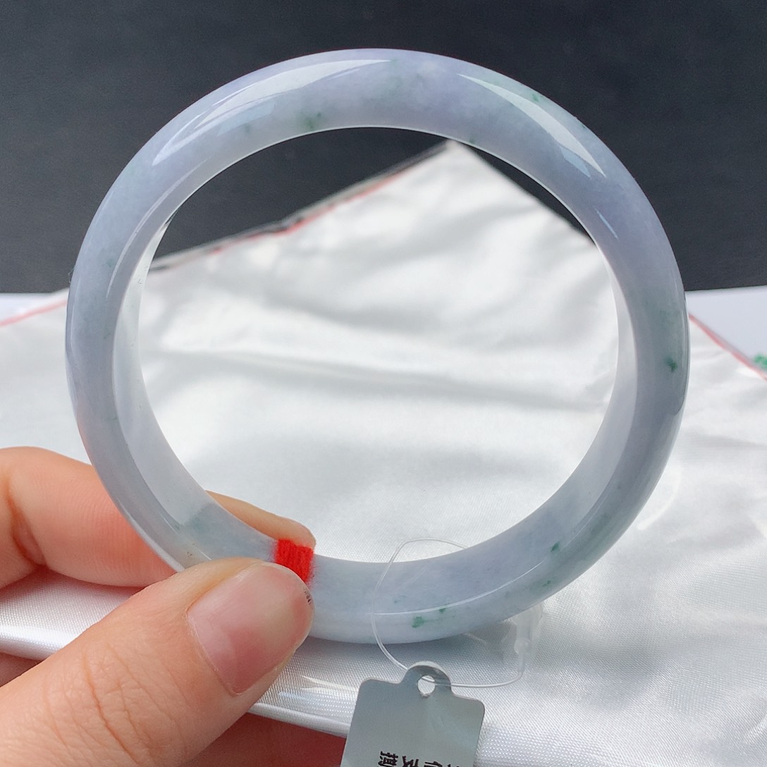 翡翠手镯未镶嵌35正59