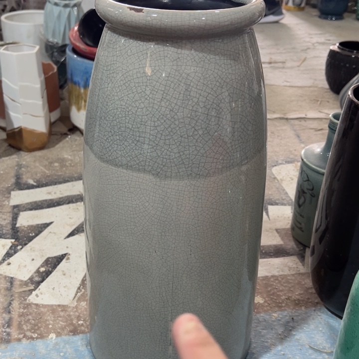 瓶高50口15公分微瑕干裂捡漏