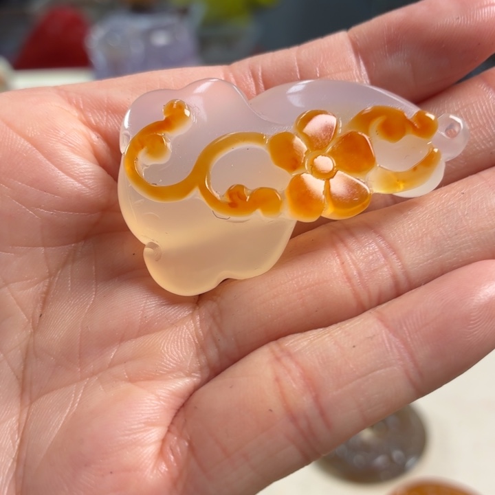 玛瑙/玉髓未镶嵌吊坠(不含链)
