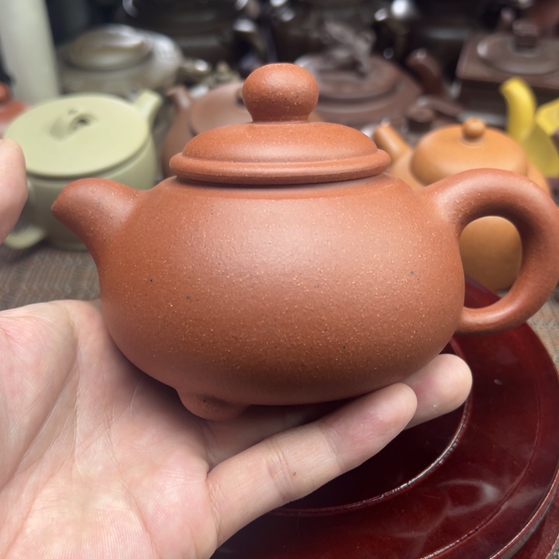 茶壶紫砂宜兴原矿紫砂壶300毫升容量