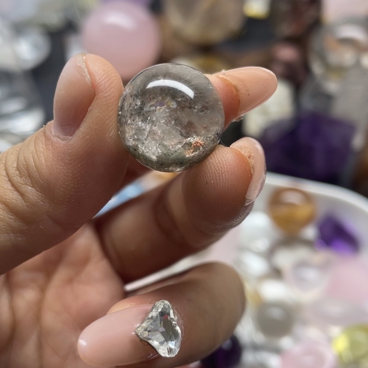 珠宝半成品水晶未镶嵌