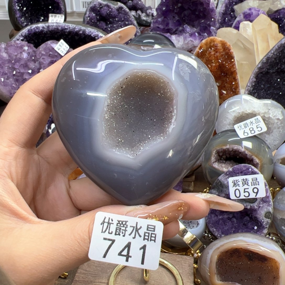 未镶嵌大型摆件（非配饰）紫晶741