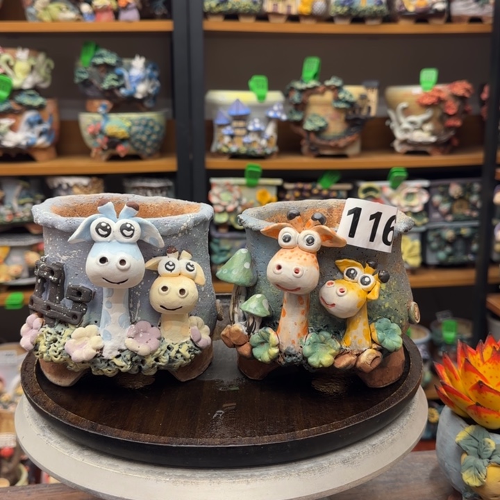 【闪购商品】陶瓷粗陶手捏