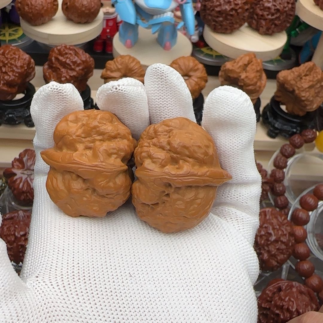 文玩核桃吊坠38全品古蟾