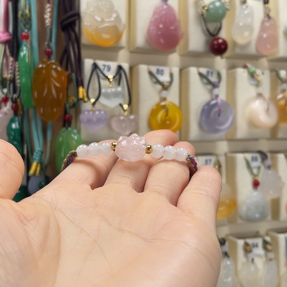 南***^玛瑙/玉髓合金颈饰