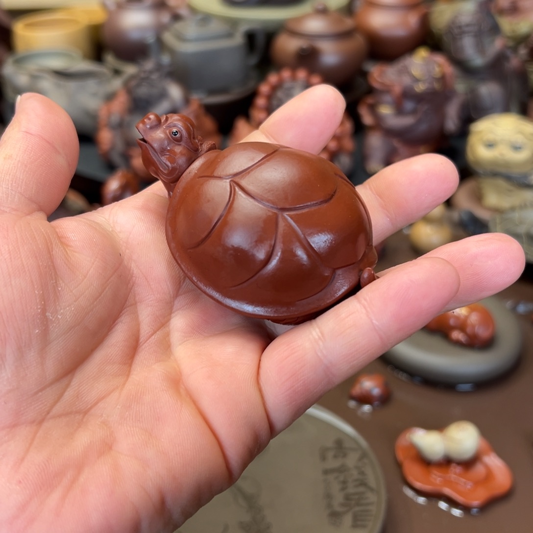 茶宠紫砂紫砂茶宠 微瑕