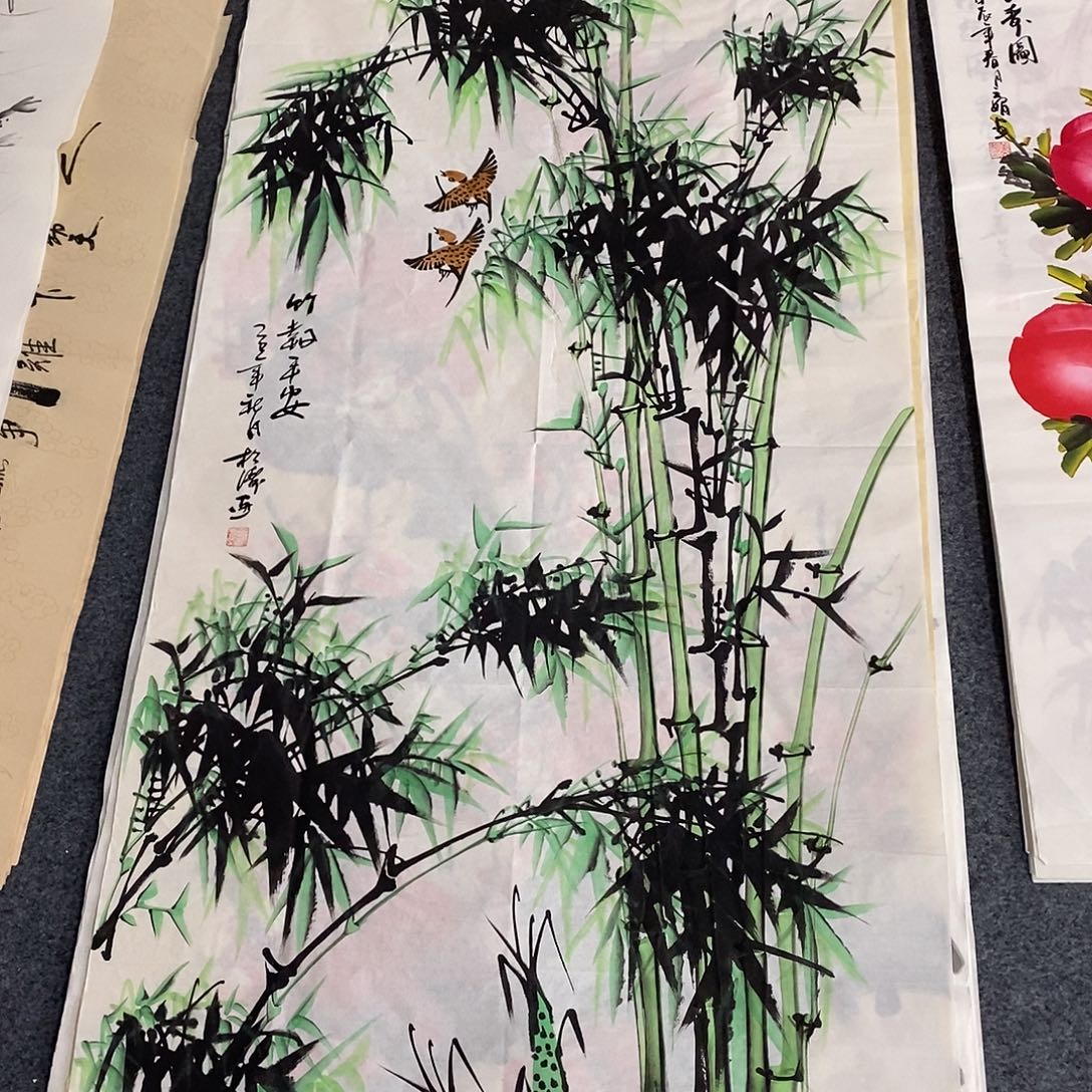 国画画画真的画的画