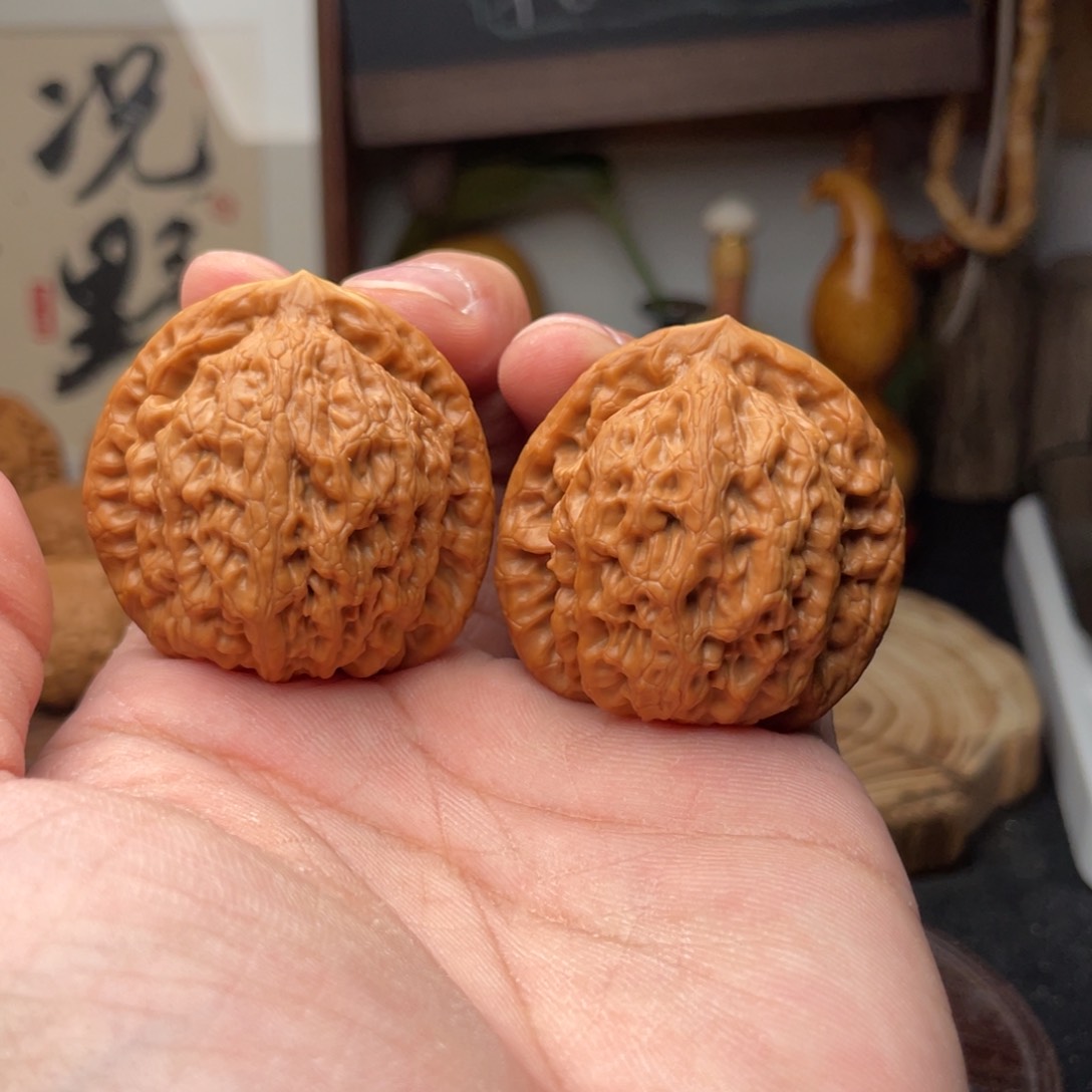 文玩核桃把件金公子41