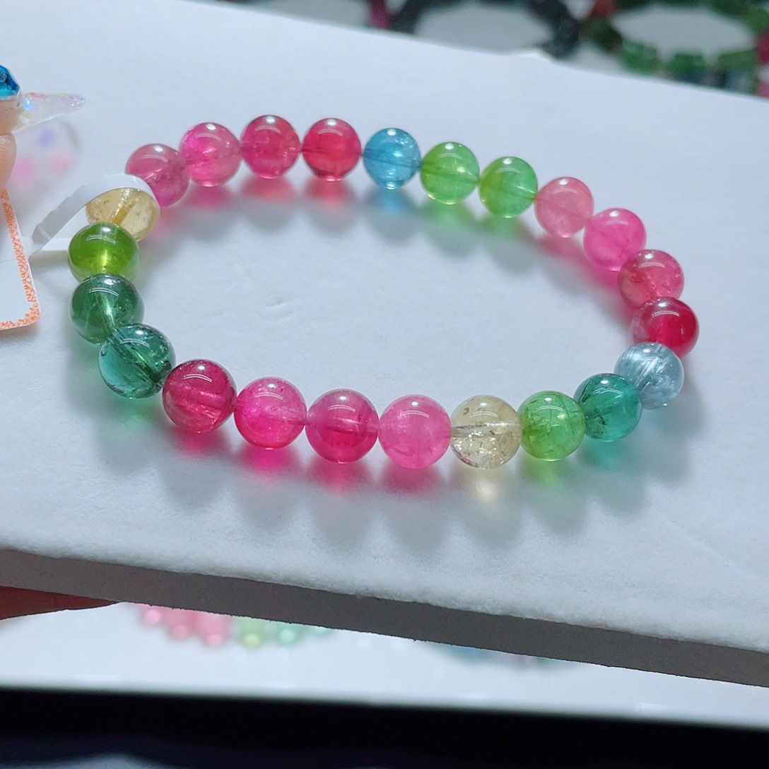 手链未镶嵌碧玺8mm左右