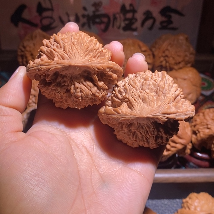 吊坠文玩核桃54全品官帽