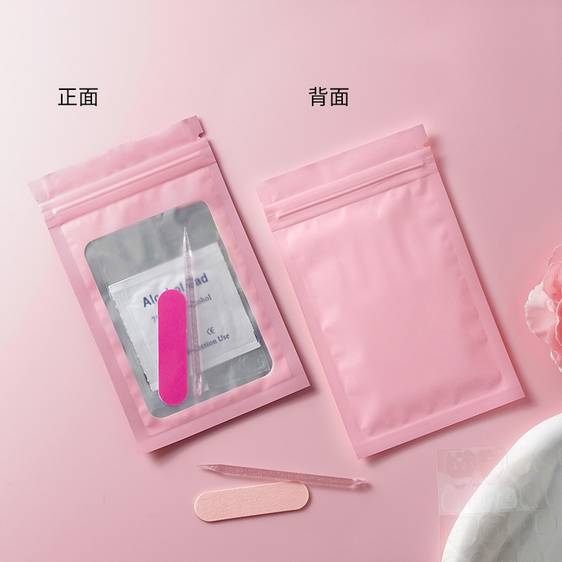穿戴甲工具包果冻胶、木棒、小搓条、清洁棉，美甲材料包修甲初学者