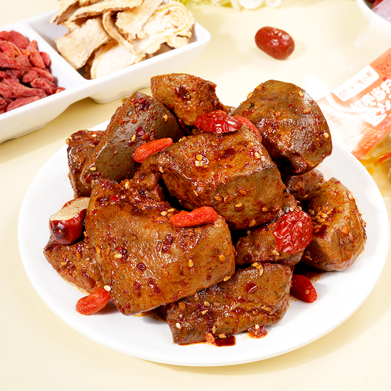 馋小乖红枣枸杞盐水猪肝五香味1包