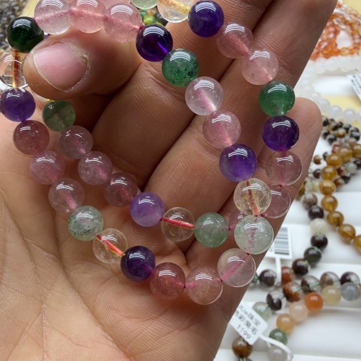 石英质玉未镶嵌手链