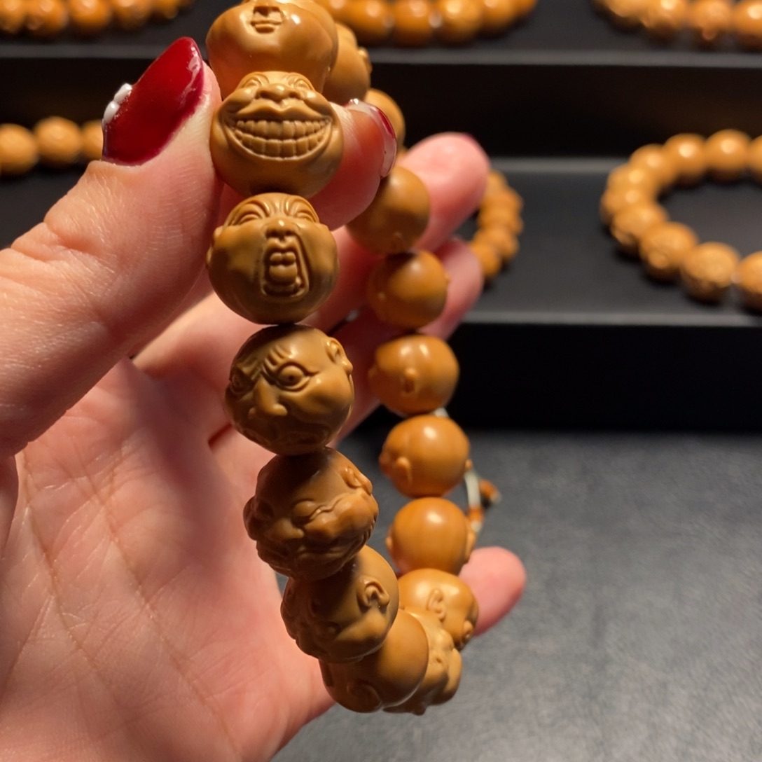 猴头核桃手串百态