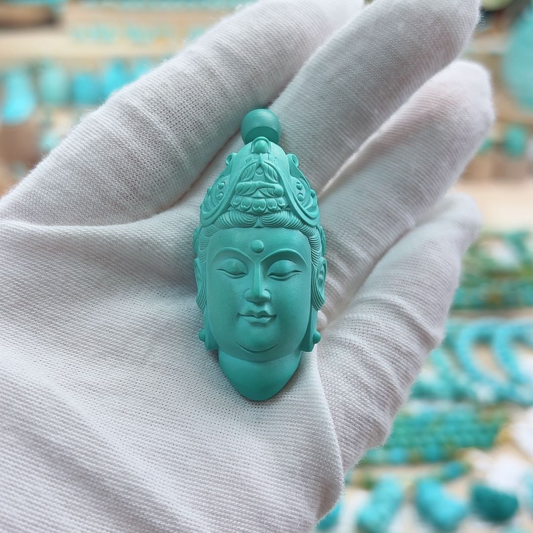 绿松石未镶嵌珠宝奇石