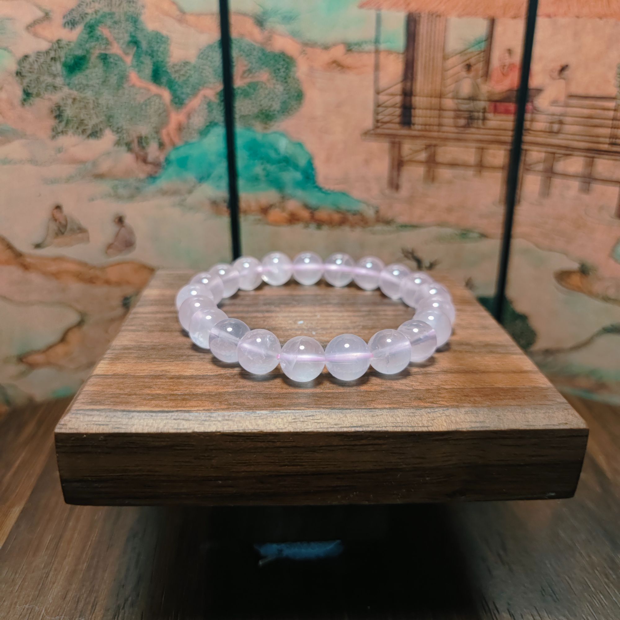 M水晶圆珠手串0491