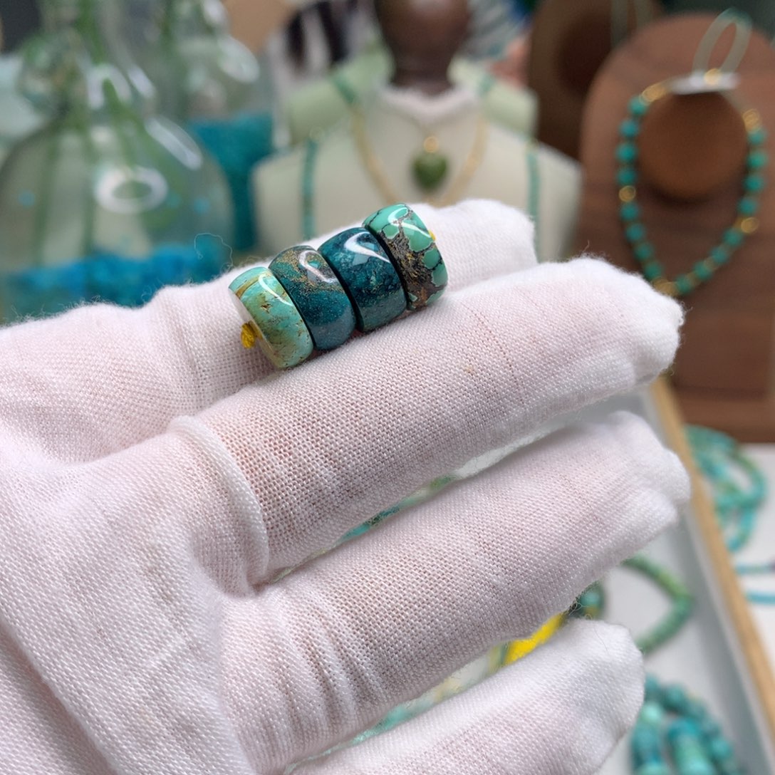 绿松石未镶嵌配饰