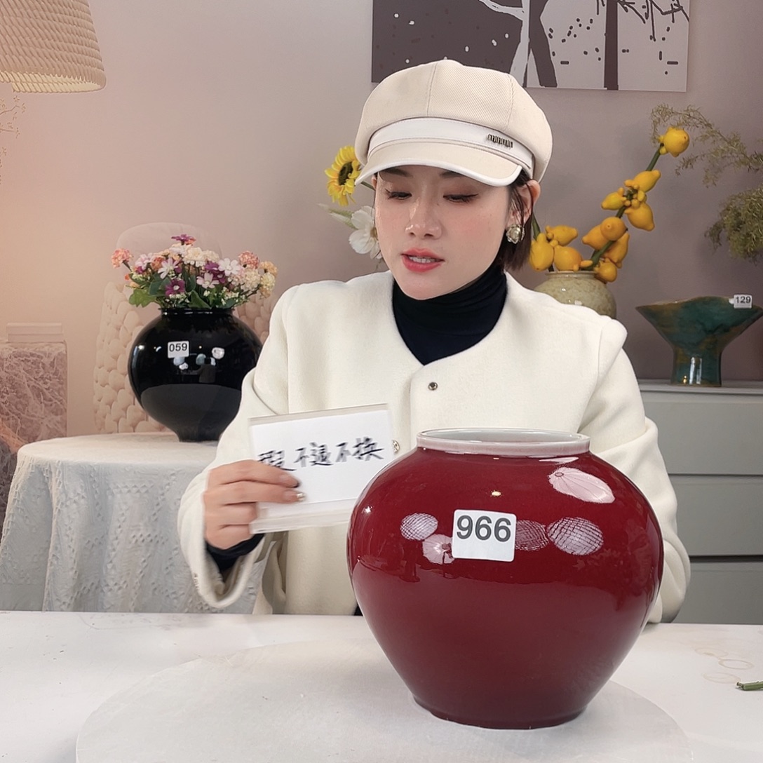 摆件微瑕966 景德镇陶瓷艺术精品