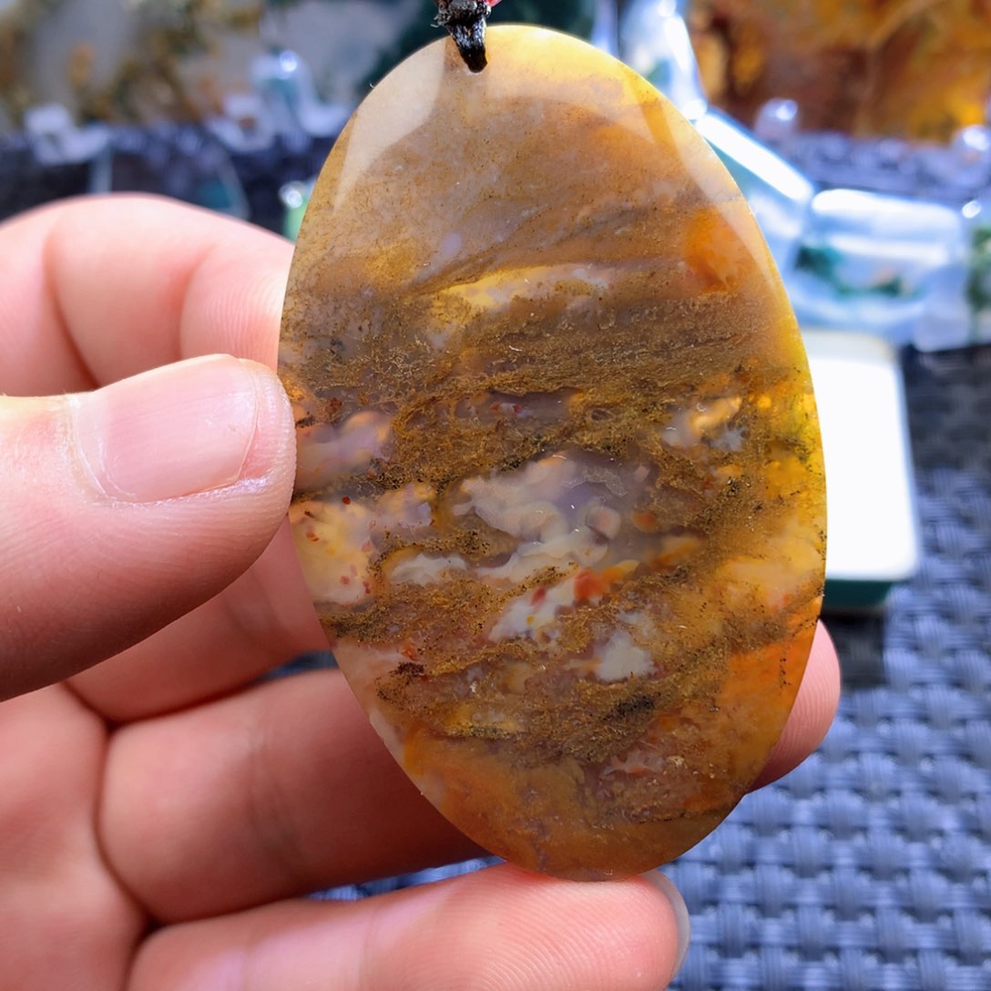 未镶嵌颈饰玛瑙/玉髓用****9