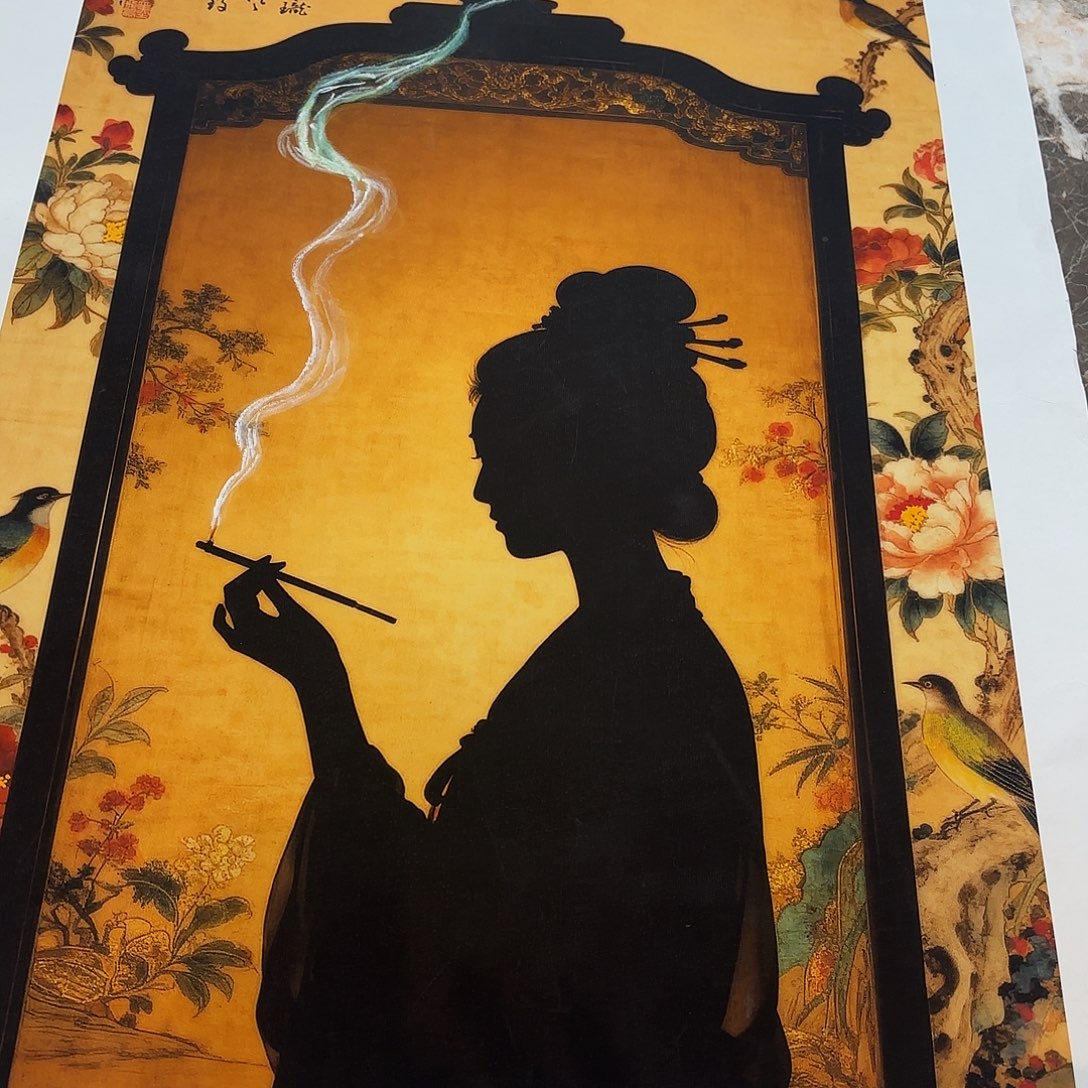 张***e有机玻璃精品书画精品大展