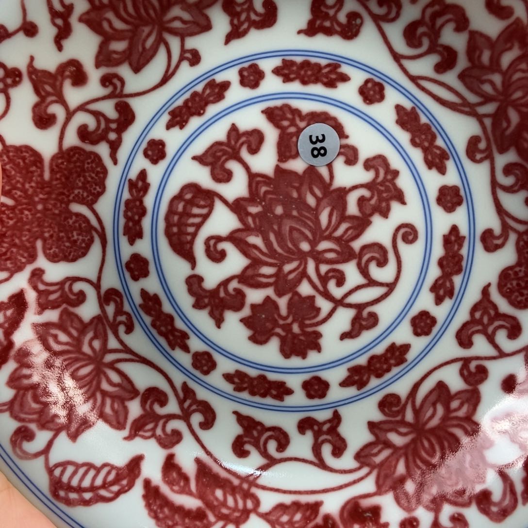 手绘现代茶具非古董