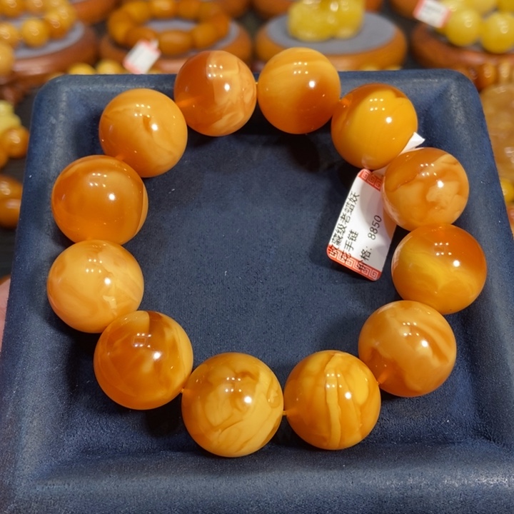 蜜蜡手链未镶嵌蜜蜡