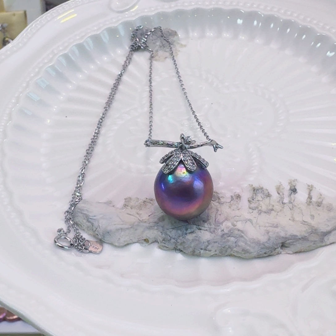 淡水珍珠项链未镶嵌